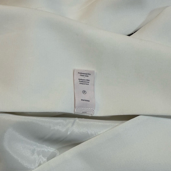 Cinq à Sept Kloe Braided White Blazer - Picture 8 of 10